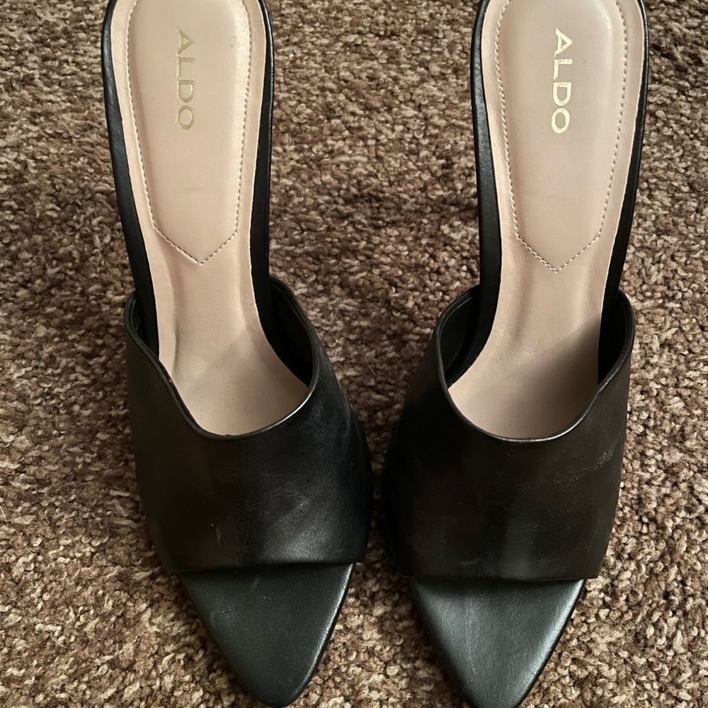 Black heels